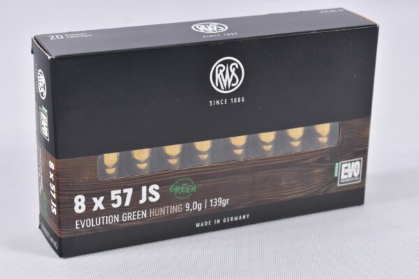 RWS 8x57JS EVO 139grs / 9