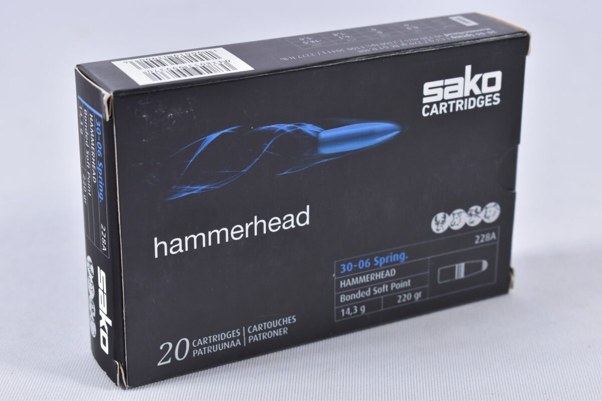 Sako .30-06 Spring Hammerhead 220grs / 14 Sako .30-06 Spring Hammerhead 220grs / 14