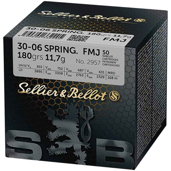 Sellier & Bellot .30-06 Spring. FMJ 180grs / 11