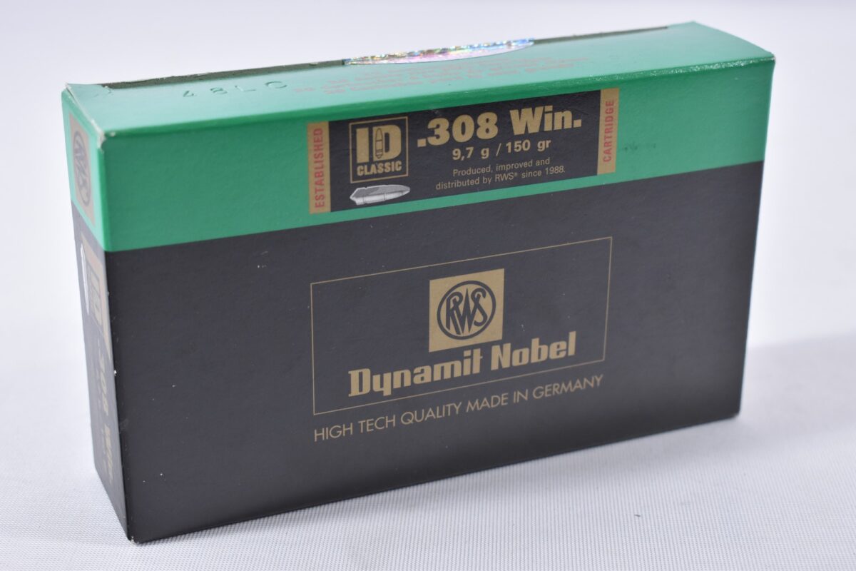 RWS .308 Win. ID Classic 150grs / 9 RWS .308 Win. ID Classic 150grs / 9
