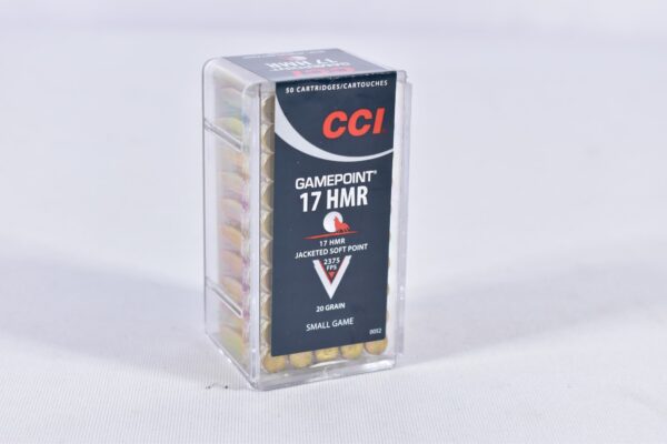 CCI .17 HMR Gamepoint JSP 20grs / 1