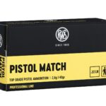 RWS .22 lr Pistol Match 40grs / 2