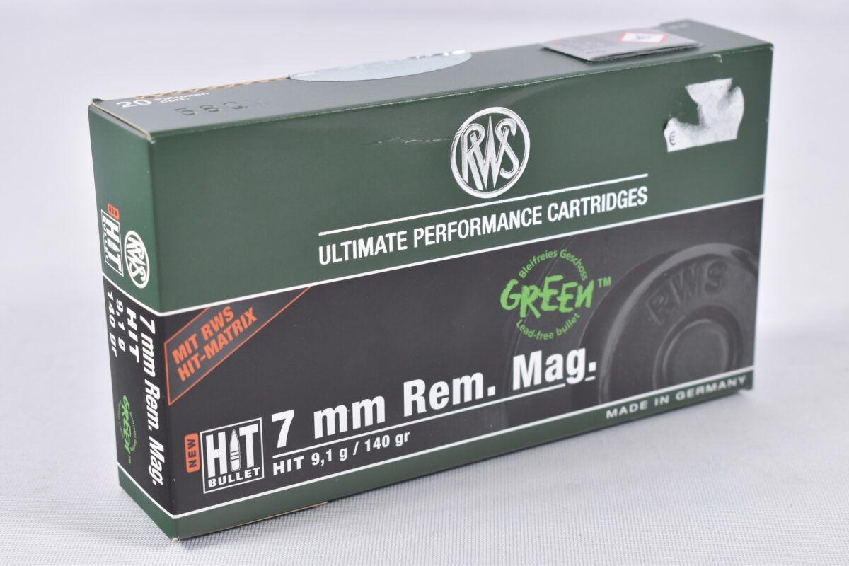 RWS 7mm Rem. Mag. HIT 140grs / 9 RWS 7mm Rem. Mag. HIT 140grs / 9