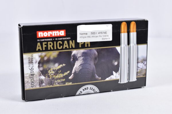 Norma .500 / .416 NE HMJ African PH 450grs / 29