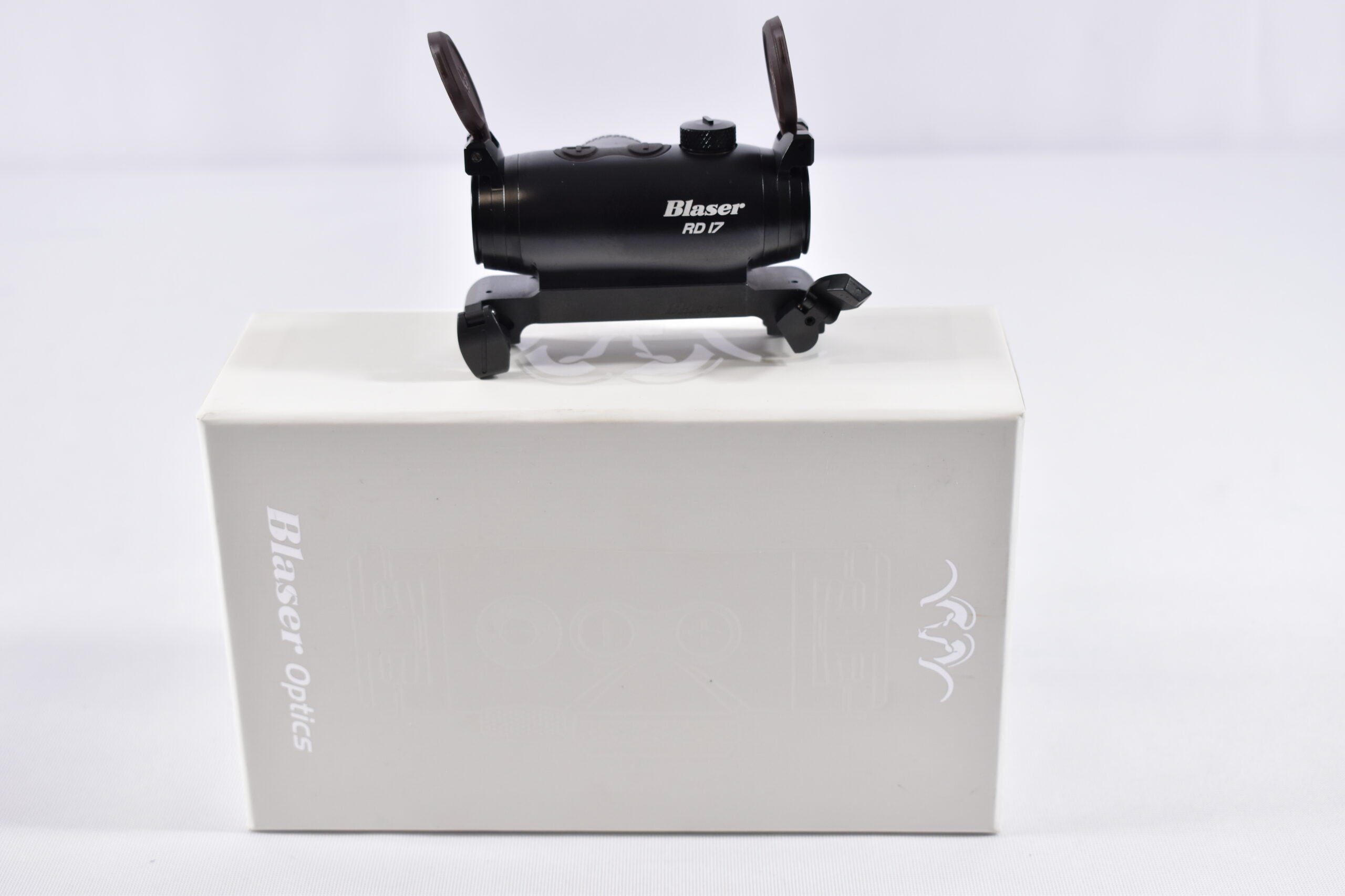 Blaser RD 17 mit Sattelmontage Leuchtpunktvisier Blaser RD 17 mit Sattelmontage Leuchtpunktvisier