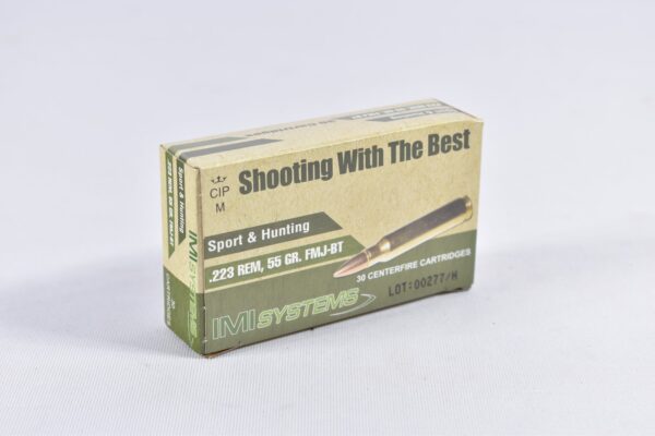 Israel Military Industries .223 Rem FMJ-BT 55grs / 3