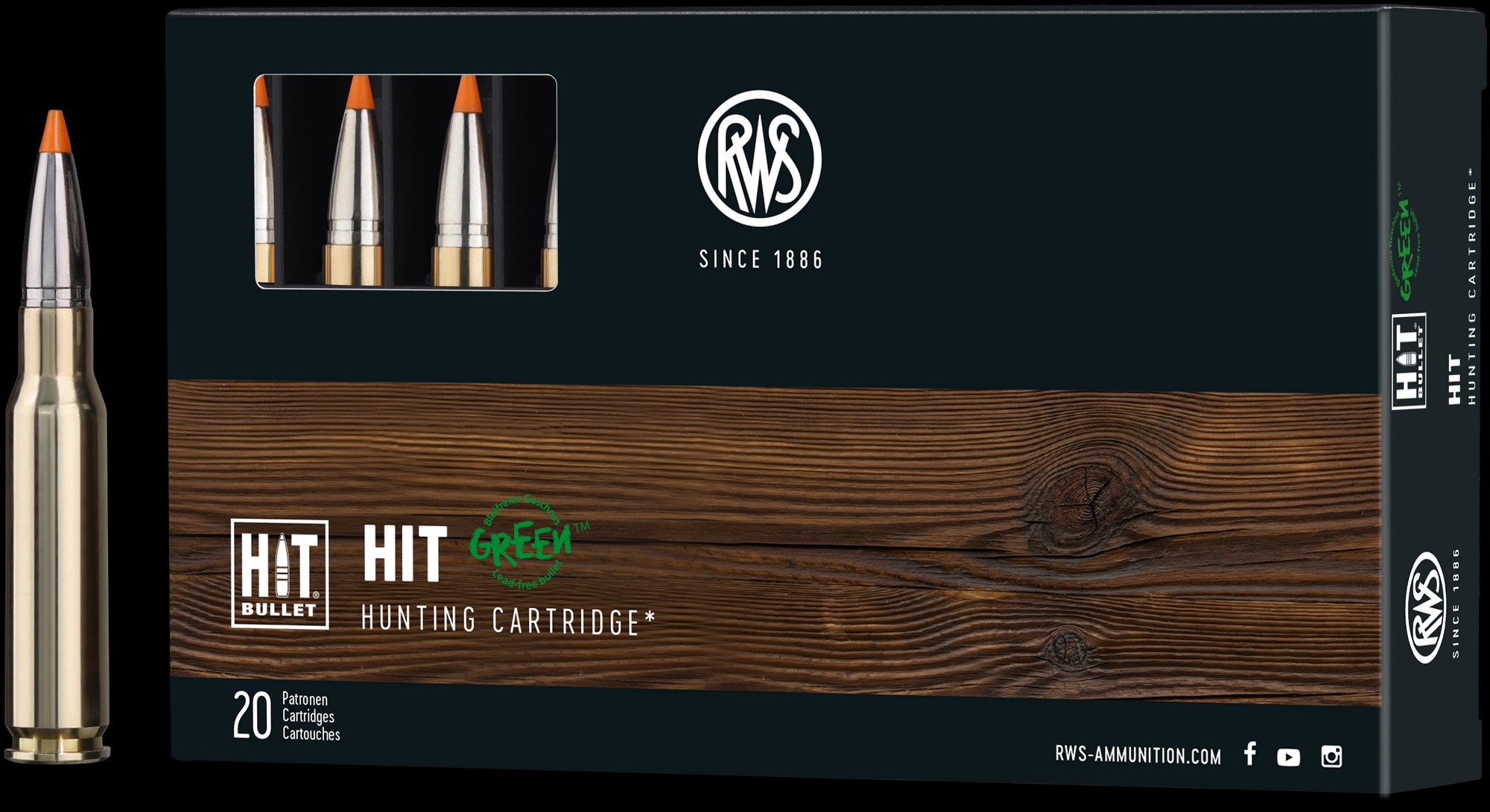 RWS .308 Win HIT 165grs / 10 RWS .308 Win HIT 165grs / 10