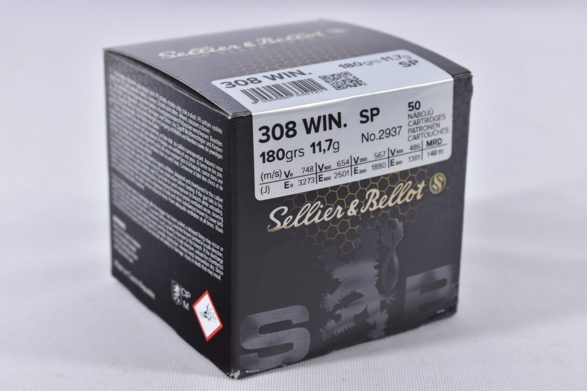 Sellier & Bellot .308 Win SP 180grs / 11 Sellier & Bellot .308 Win SP 180grs / 11