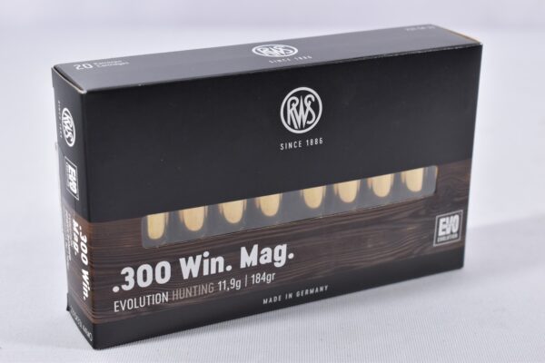 RWS .300 WinMag EVO 184grs / 11