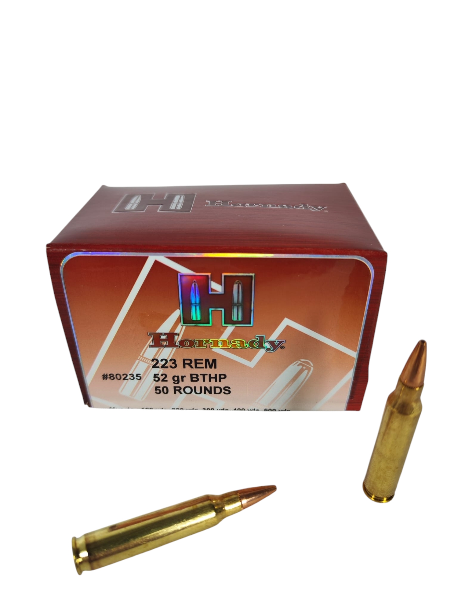 Hornady .223 Rem BTHP Match 52grs / 3 Hornady .223 Rem BTHP Match 52grs / 3
