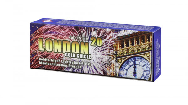 Umarex London Golden Circle 15mm​ 20 Schuss Leucht- und Knallpatronen
