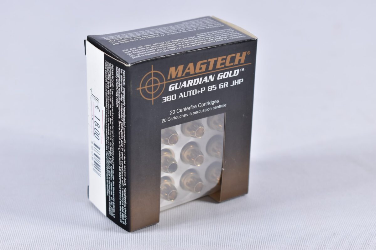 Magtech .380 Auto Guardian Gold 85grs / 5 Magtech .380 Auto Guardian Gold 85grs / 5