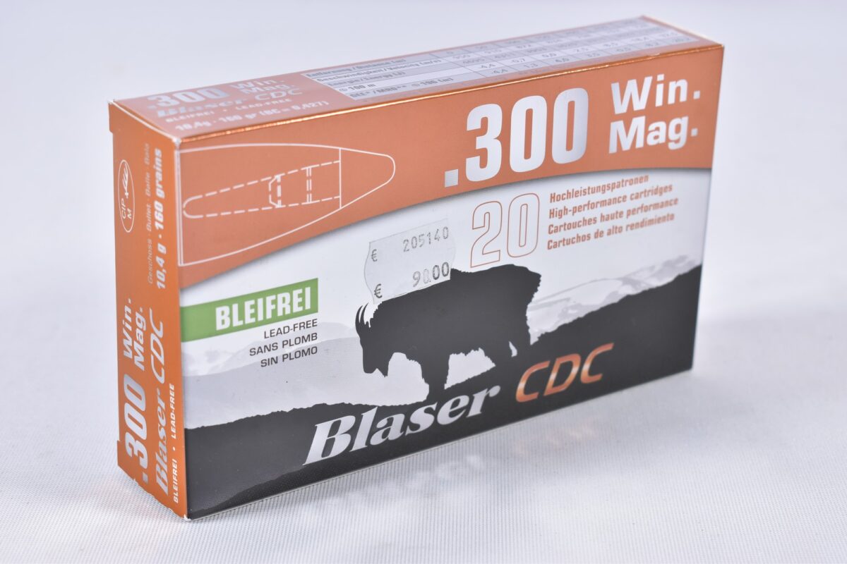 Blaser .300 WinMag. CDC 160grs / 10 Blaser .300 WinMag. CDC 160grs / 10