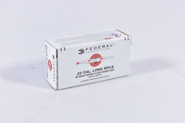 Federal .22 lr Copper Plated RN 40grs / 2