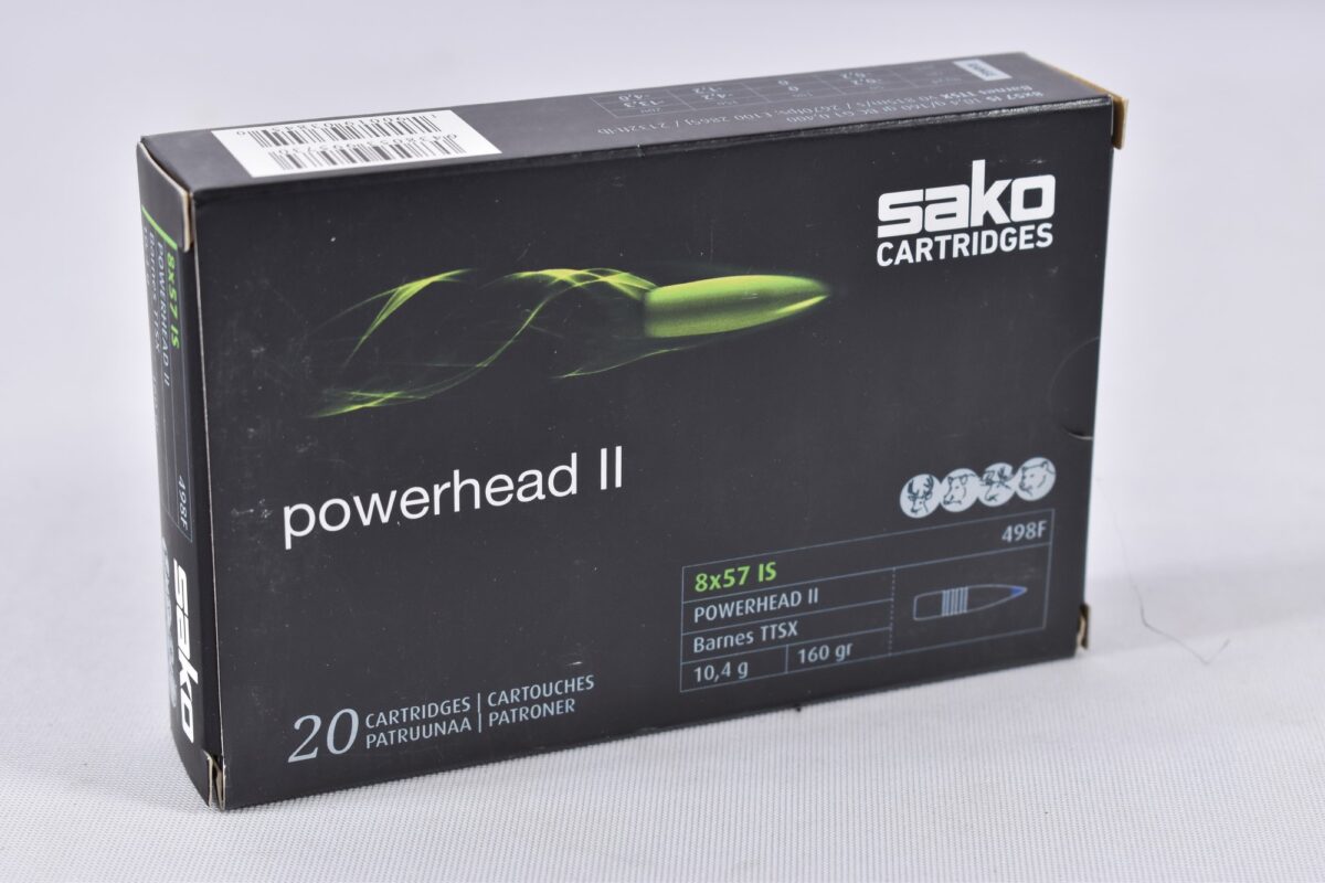 Sako 8x57JS PH2 TTSX 160grs / 10 Sako 8x57JS PH2 TTSX 160grs / 10