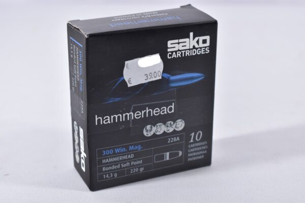 Sako .300 WinMag SP 220grs / 14