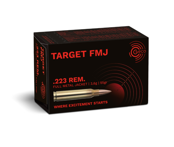 Geco .223 Rem Target FMJ 55grs / 3