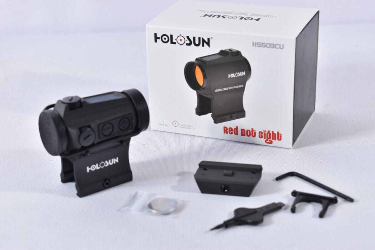 Holosun HS503C-U-BLACK 2MOA Leuchtpunktvisier Holosun HS503C-U-BLACK 2MOA Leuchtpunktvisier