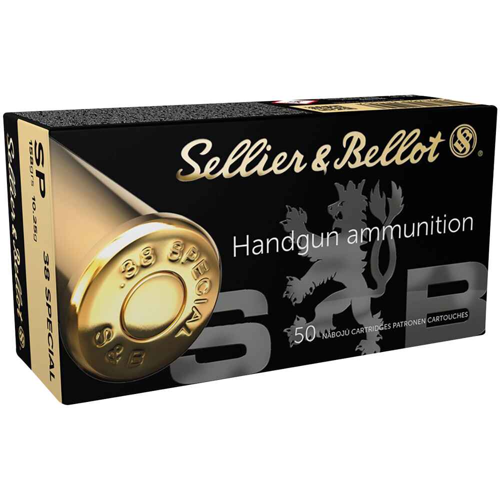 Sellier & Bellot .38 Special SP 158grs / 10 Sellier & Bellot .38 Special SP 158grs / 10