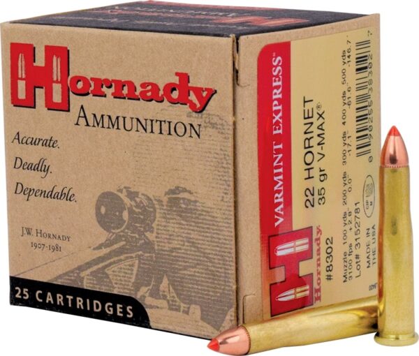 Hornady .22 Hornet V-MAX 35grs / 2