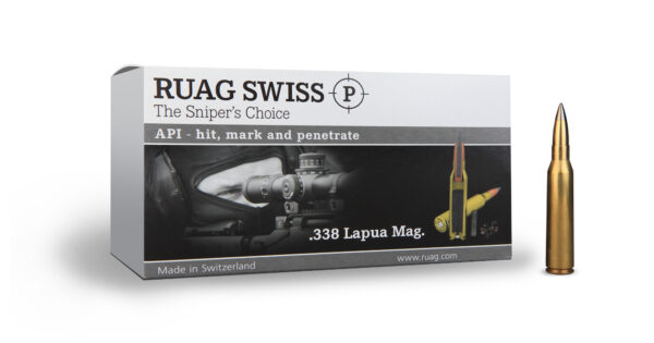 SWISS P .338 LapuaMag. FMJ 251grs / 16