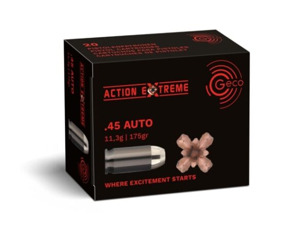 Geco .45 Auto Action EXTREME 174grs / 11