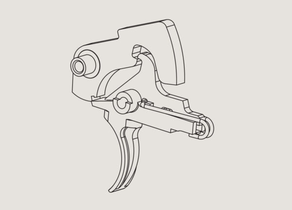 Haenel Matchabzug 1500g​ für Haenel CR223 Abzug