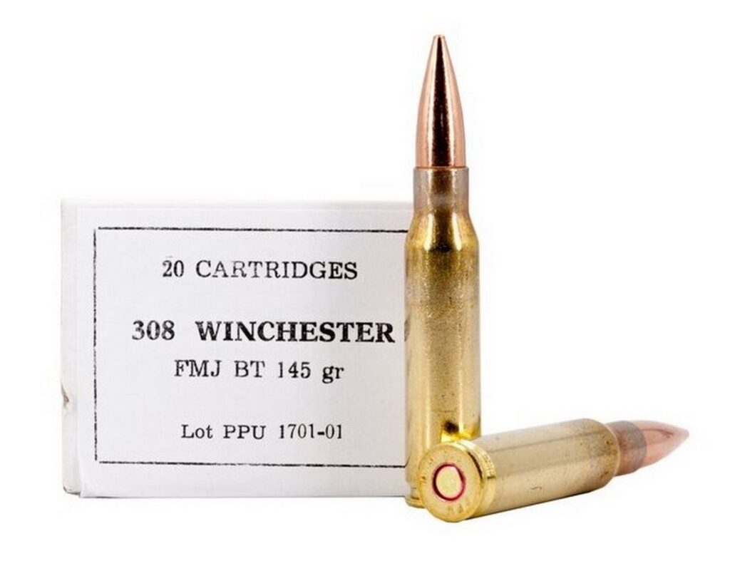 PPU .308 Win FMJ 145grs / 9