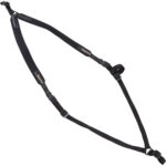 Niggeloh Rucksack-Gewehrgurt​ Neopren / Schwarz Gewehrriemen