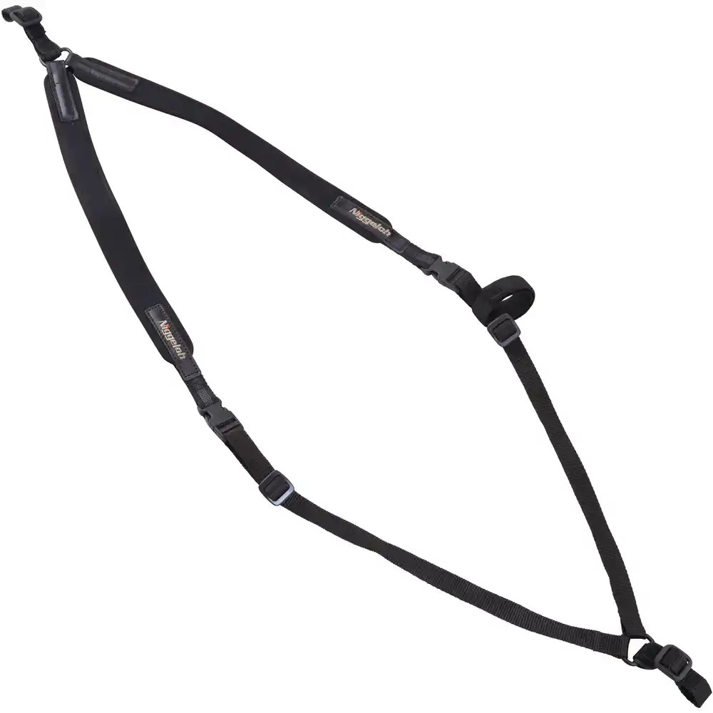 Niggeloh Rucksack-Gewehrgurt​ Neopren / Schwarz Gewehrriemen