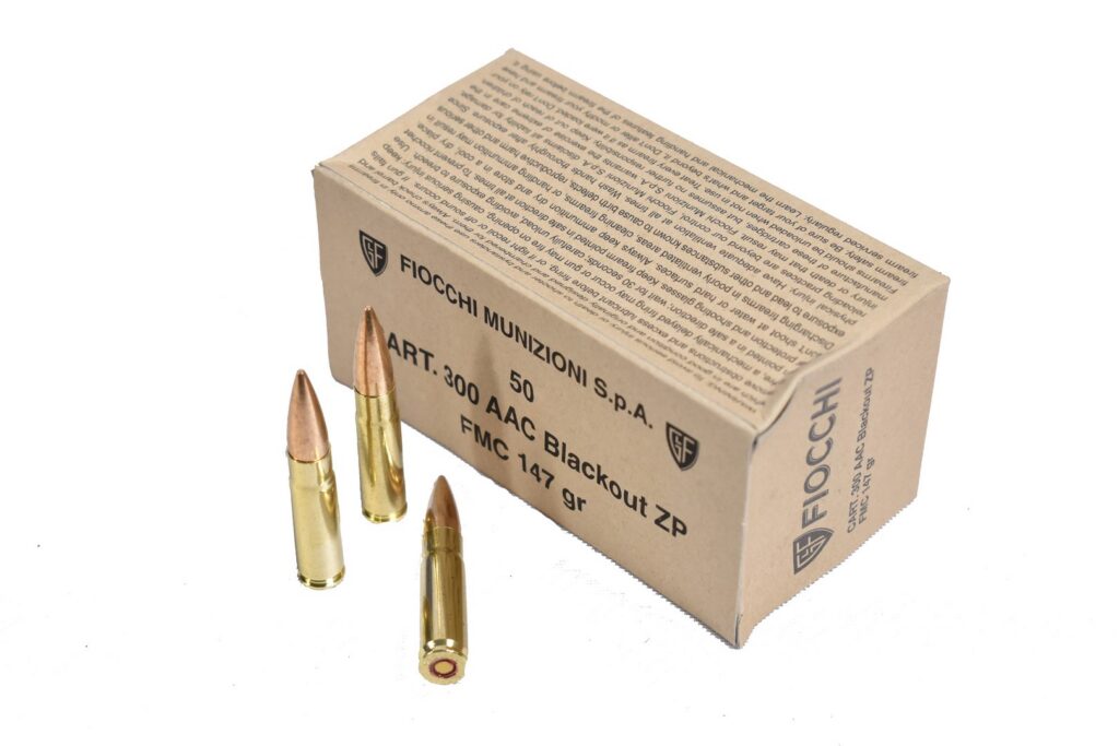 Fiocchi .300 AAC Blackout FMC 147grs / 9