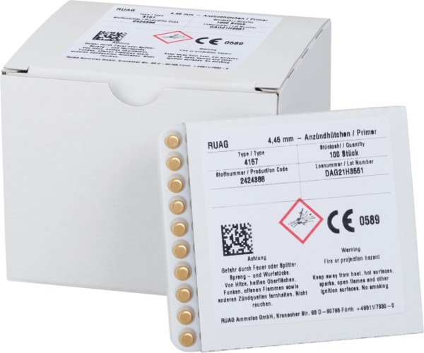 Geco Ambosszündhütchen 100STK​ Small Rifle / 4