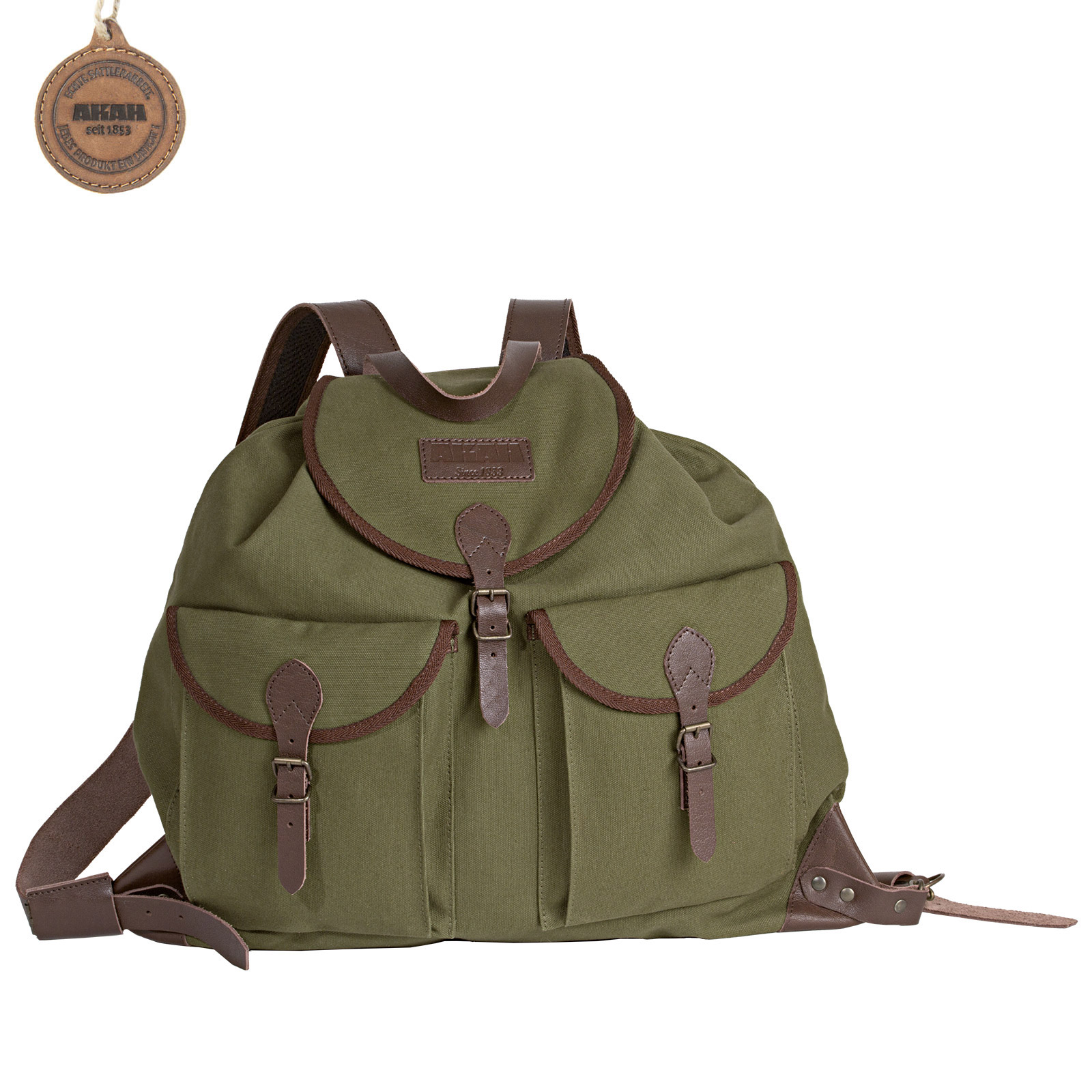 AKAH Canvas Rucksack 50x55cm Rucksack AKAH Canvas Rucksack 50x55cm Rucksack