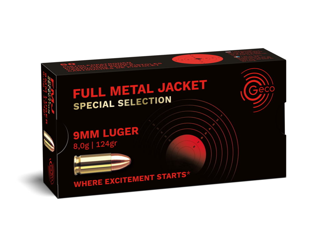 Geco 9mm Luger Special Selection 124grs / 8
