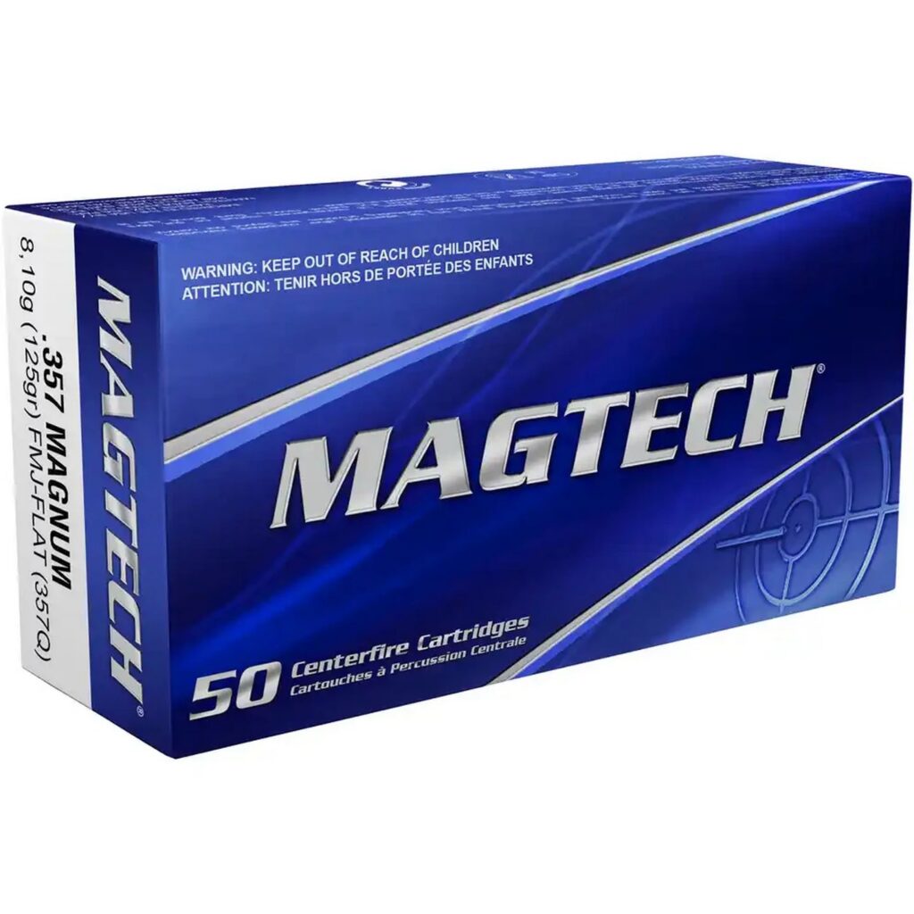 Magtech .357 Mag FMJ FL 125grs / 8