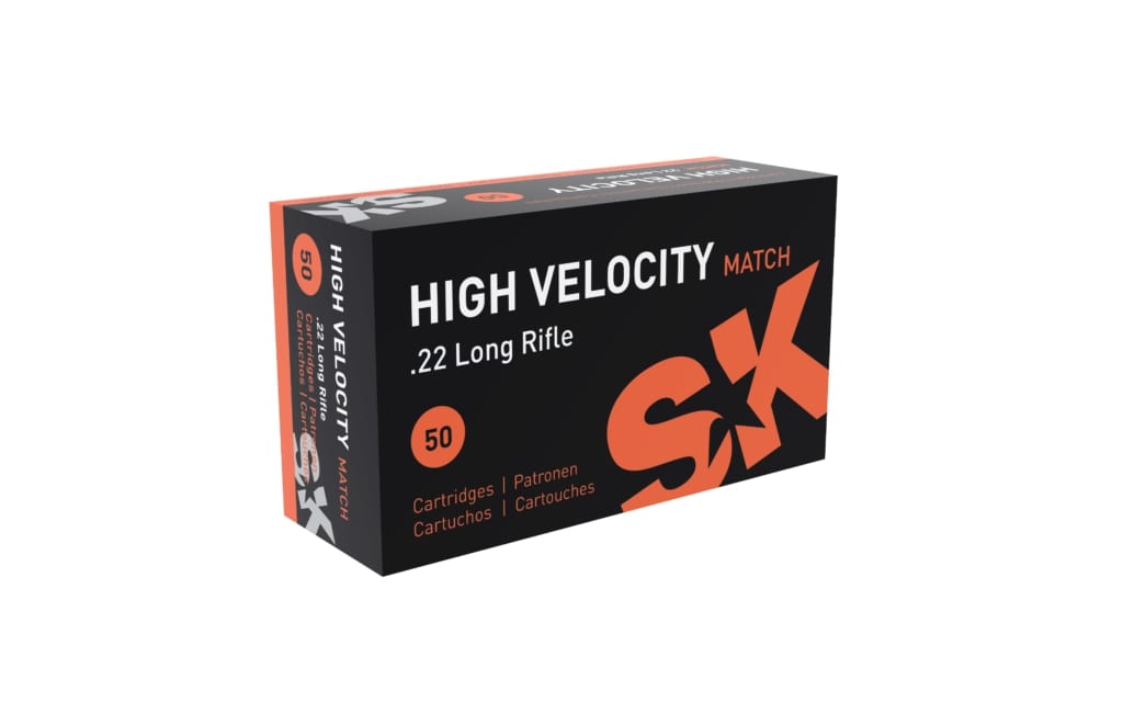 SK .22 lr High Velocity Match 50ST 40grs / 2 SK .22 lr High Velocity Match 50ST 40grs / 2