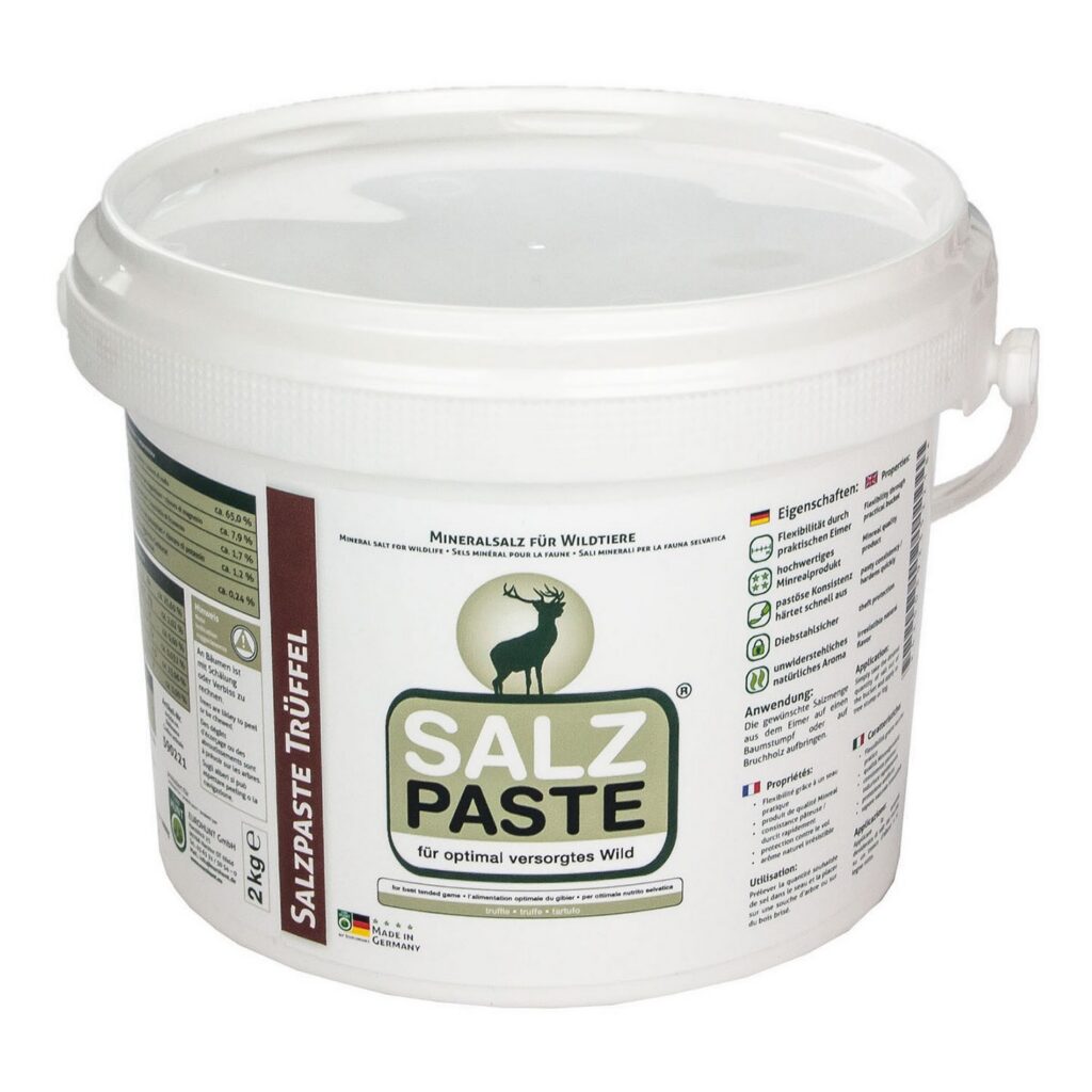 Eurohunt Salzpaste Trüffel 2kg Eimer​ Jagdbedarf