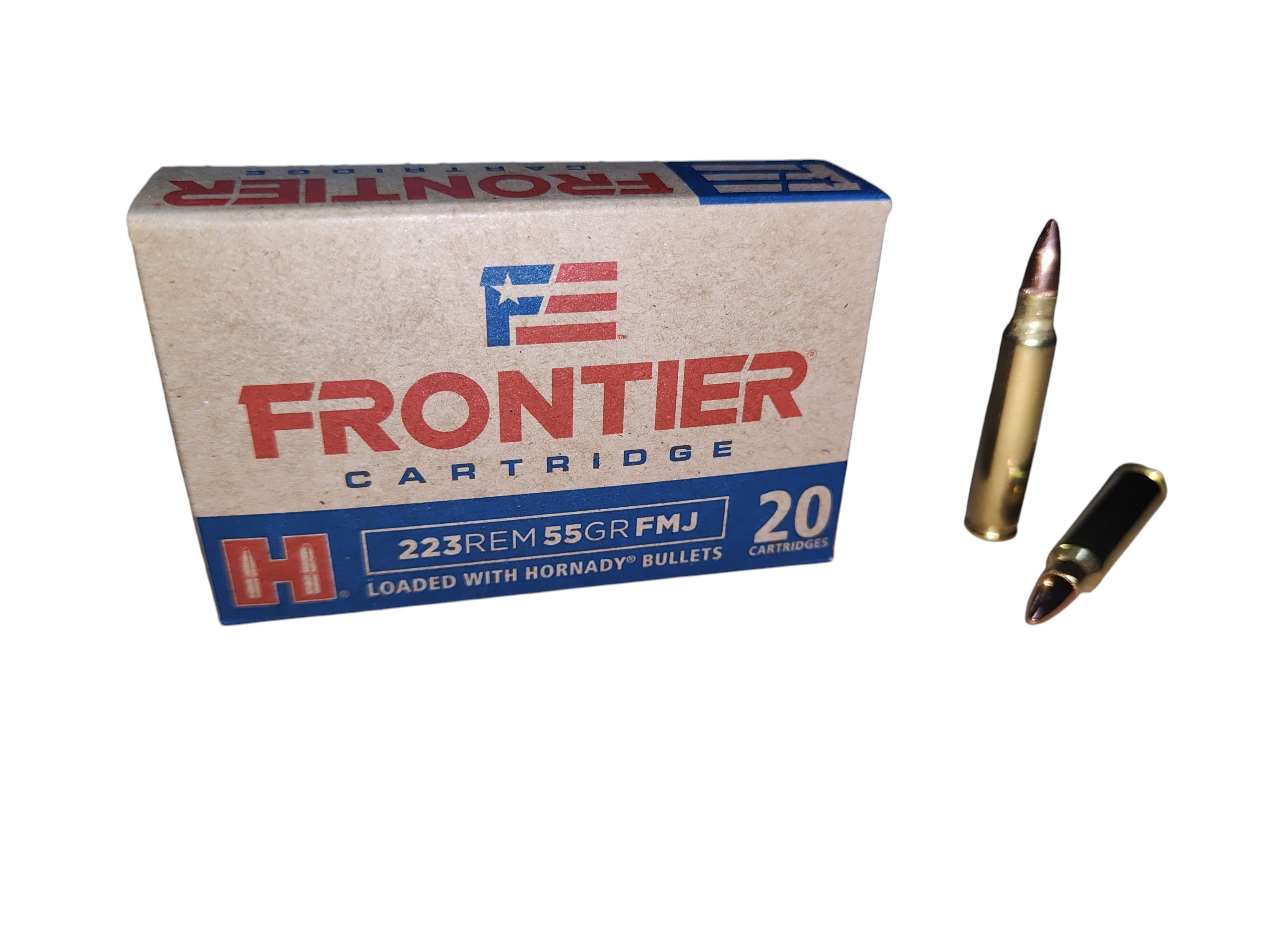 Hornady .223 Rem Frontier FMJ 55grs / 3 Hornady .223 Rem Frontier FMJ 55grs / 3