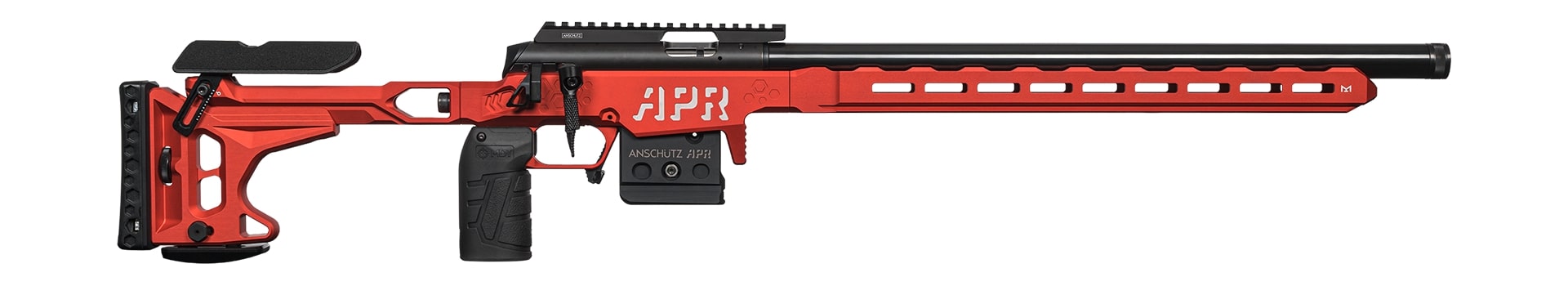 Anschütz 1727 APR Red Chassis​ .22lr LL:559mm Repetierbüchse